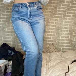 High-Waisted Mom Jeans